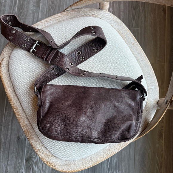 Free people wade leather sling bag - Picture 6 of 7